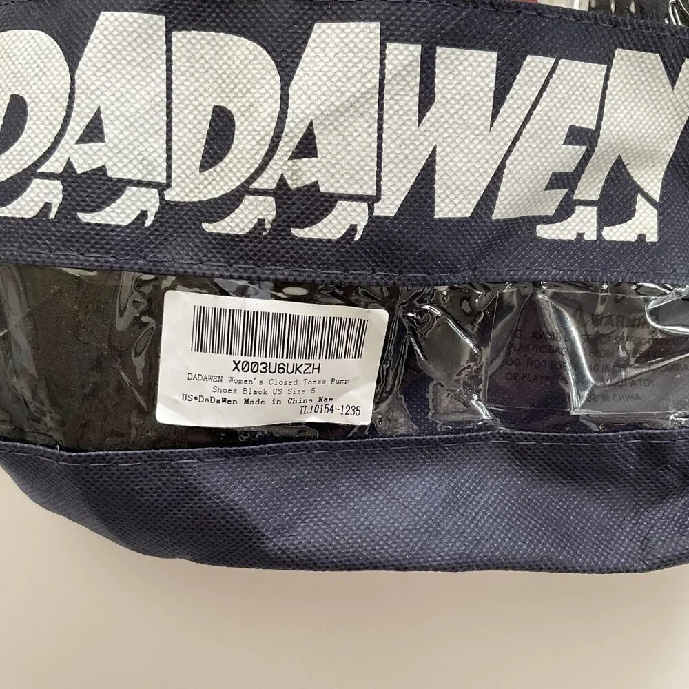 DADAWEN CHUNKY HEELS PLATFORM SHOES